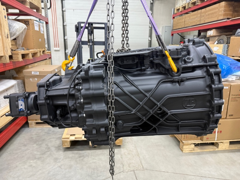 Коробка КПП ZF 12TX2825TO автомат с NH/4C и датчиком (КамАЗ 6595, КамАЗ 65951, КамАЗ 65956) / ZF 1358.002.027 